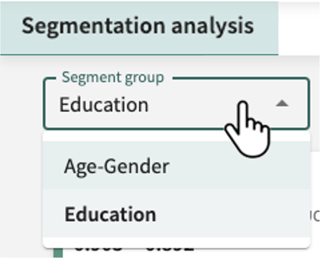 change segment