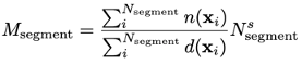 calculate aggregation of confusion matrix metrics