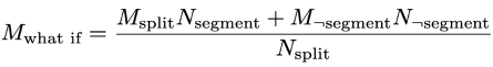 what-if metric